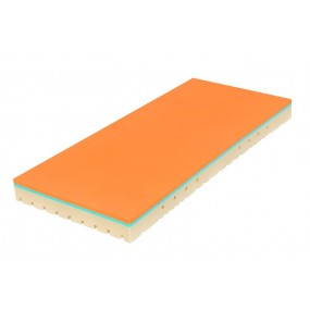 Comfortable anti-allergenic mattress with memory foam SUPER FOX VISCO