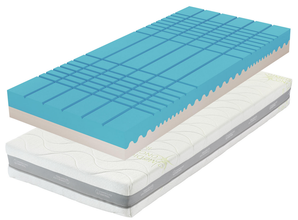 Levně TROPICO - Otropedická zónová matrace TROPICO GUARD ANTIBACTERIAL ze studené Flexifoam pěny - 20 cm