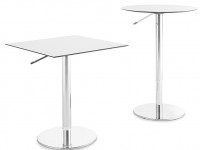 Bar table T2 height adjustable with square top - 2