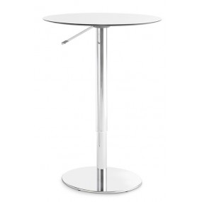 Bar table T2 height adjustable round