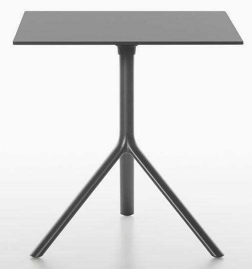 Levně PLANK - Sklápěcí/nesklápěcí stůl MIURA 700x700 mm