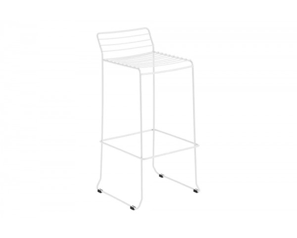 Bar stool TARIFA low - white