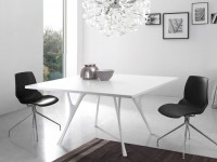 PEGASO SOLID table with square top - 3
