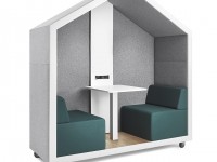 Acoustic booth TREEHOUSE TH 2SC + T, upholstered - 3