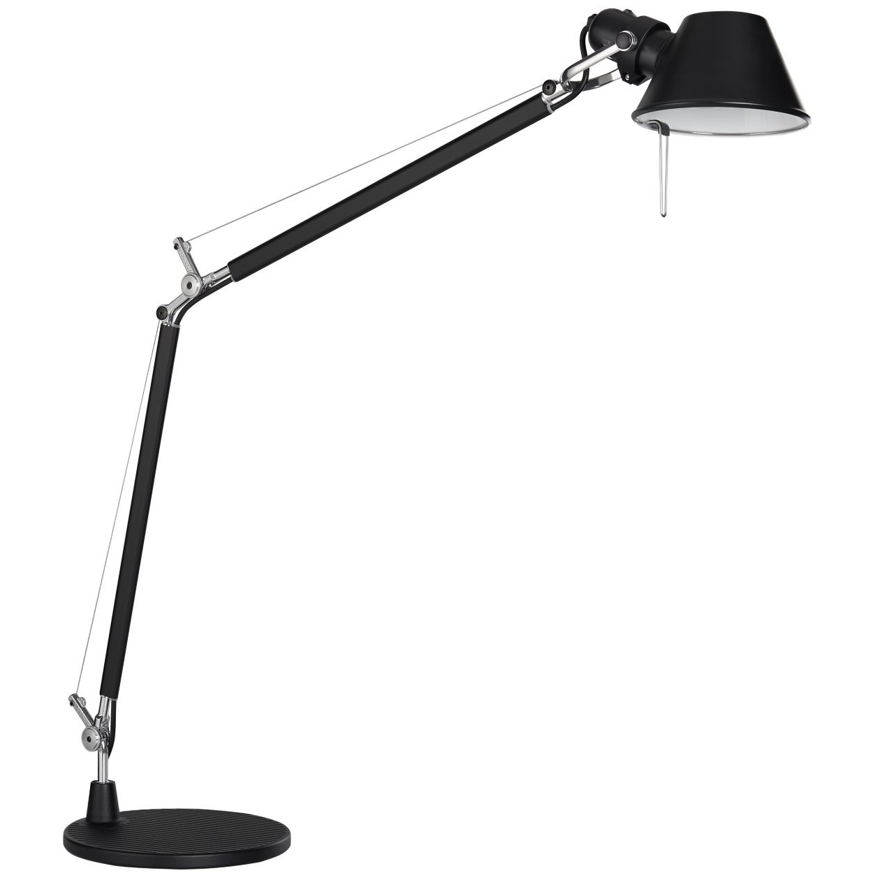 Levně ARTEMIDE - Stolní lampa Tolomeo Tavolo - černá