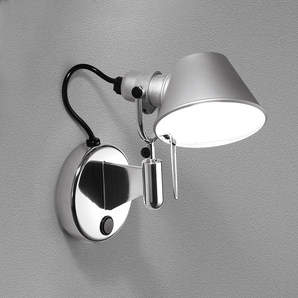 ARTEMIDE - Nástěnná lampa Tolomeo Micro Faretto LED