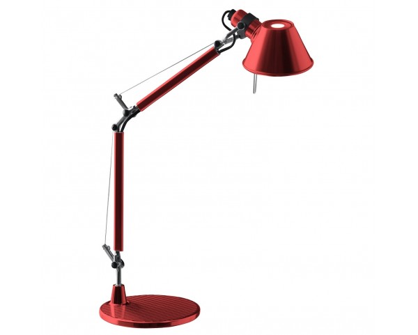 Stolní lampa Tolomeo Micro Tavolo - červená