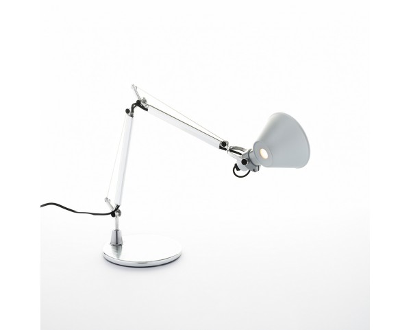 Stolní lampa Tolomeo Micro Tavolo LED 3000K - stříbrná