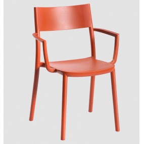 TO-ME B chair with armrests