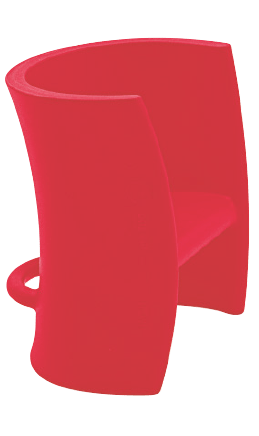 Levně MAGIS - Dětská židle TRIOLI - červená