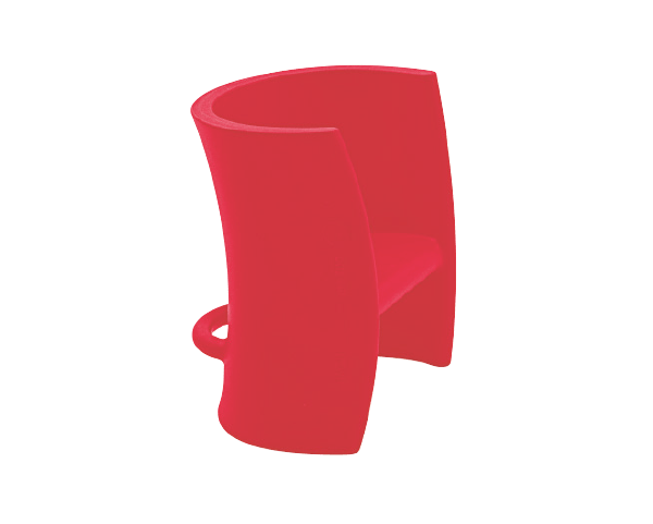 Children's chair TRIOLI - red
