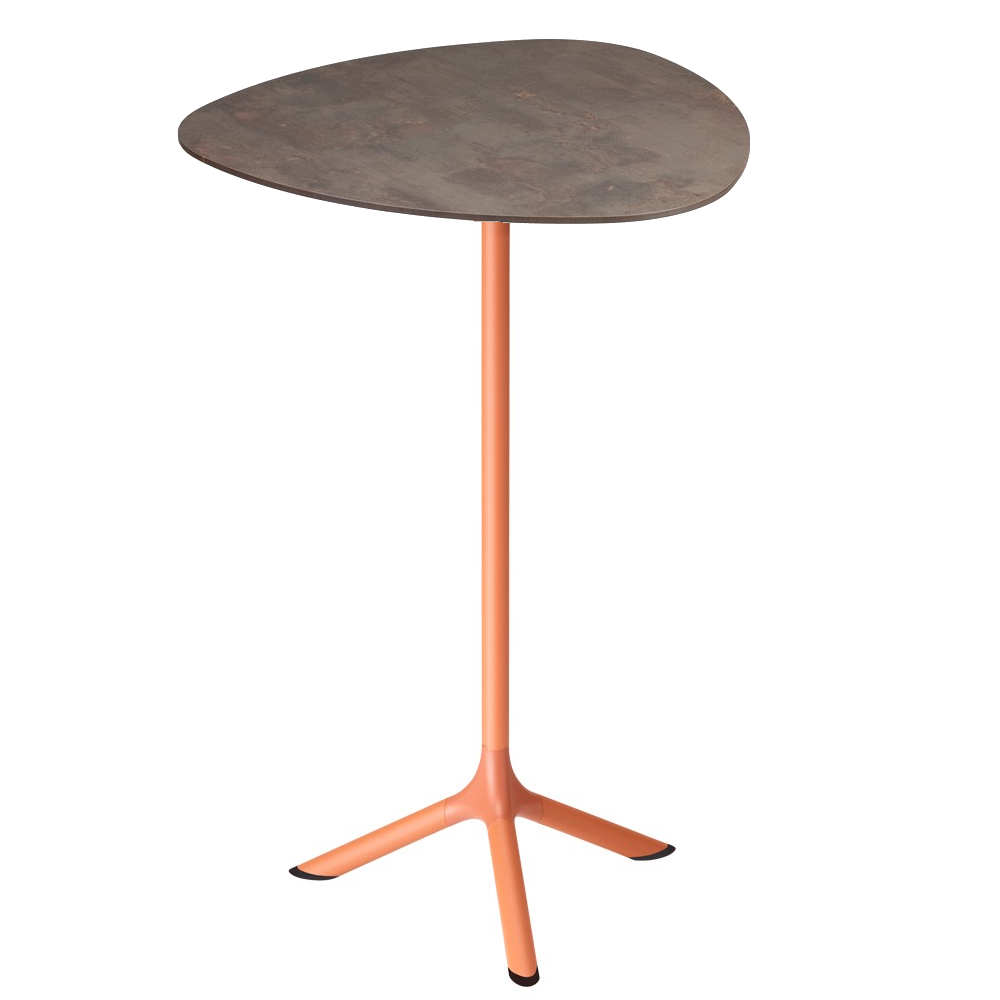 Levně SCAB - Sklápěcí trojúhelníkový barový stůl TRIPÉ, 65x65 cm