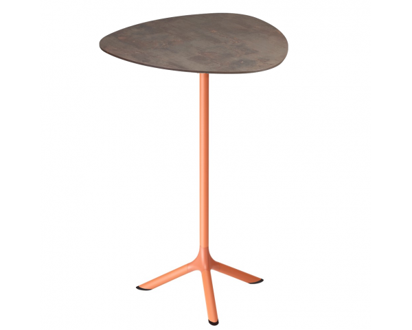 Sklápěcí trojúhelníkový barový stůl TRIPÉ, 65x65 cm