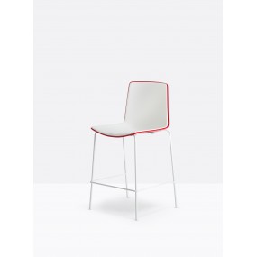 Bar stool TWEET 892 bicolour DS - red