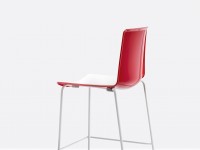Barová židle TWEET 892 bicolour DS - červená - 3