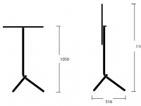 Barový stôl TA 2.0 - Ø 60 cm - 3