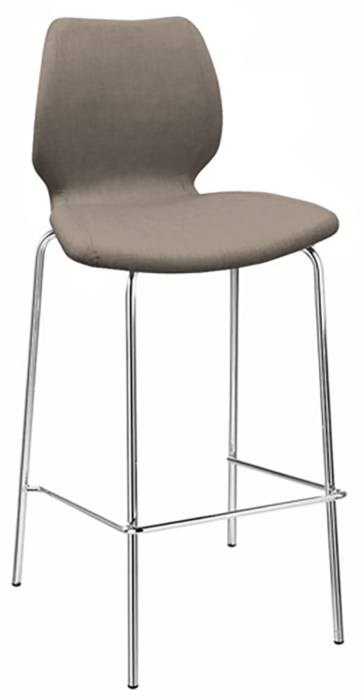Levně Et al - Barová židle UNI 378M čalouněná - výška 77 cm