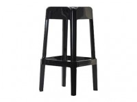 Vysoká barová židle RUBIK 580 DS - černá - 3