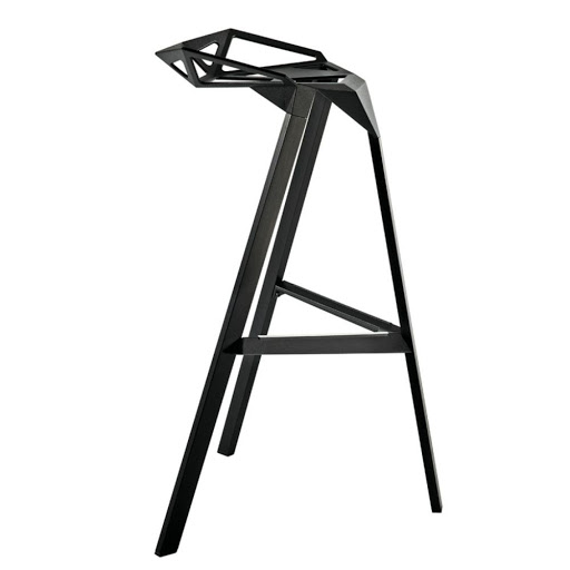 Levně MAGIS - Barová židle STOOL ONE vysoká - černá