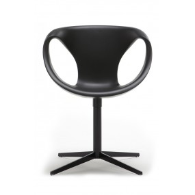 UP SOFT TOUCH chair with lacquered base