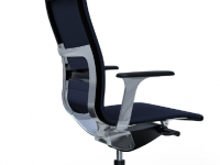 UNA PLUS chair with headrest and fixed armrests - 2