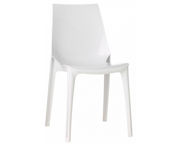 Židle VANITY - bílá