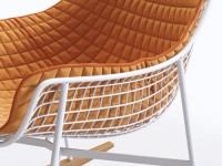 Upholstered rocking chair SUMMER SET - 3