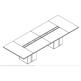 Meeting table ONO rectangular - big