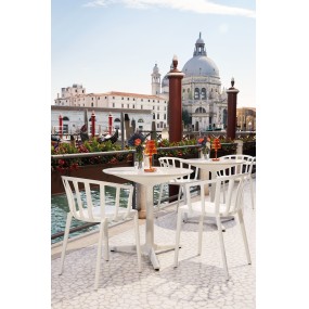 Židle Venice, bílá