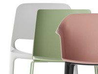 Židle POLYTONE-L SPL011 s kolečky - 3