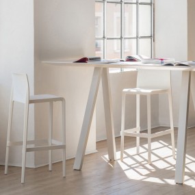 Bar stool VOLT 678 white - SALE - 25% discount
