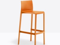 High bar stool VOLT 678 DS - orange - 3
