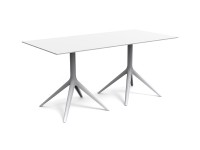 Table MARI-SOL four-legged base, HPL top, 158x79 cm - 2