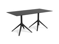 Table MARI-SOL four-legged base, HPL top, 158x79 cm - 3
