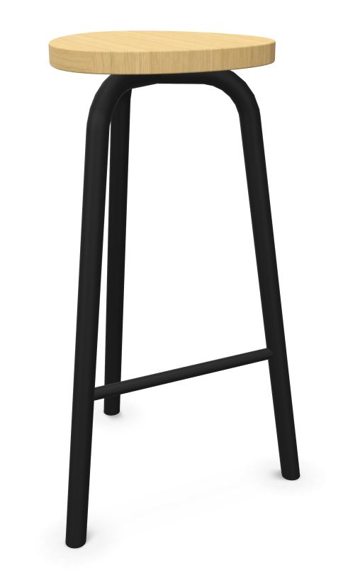 Levně CASCANDO - Barová židle PULLY STOOL TRIANGULAR
