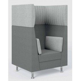 Armchair Naxos Acoustic with acoustic wall