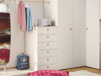 BASE chest of drawers with handle WOODY - 2