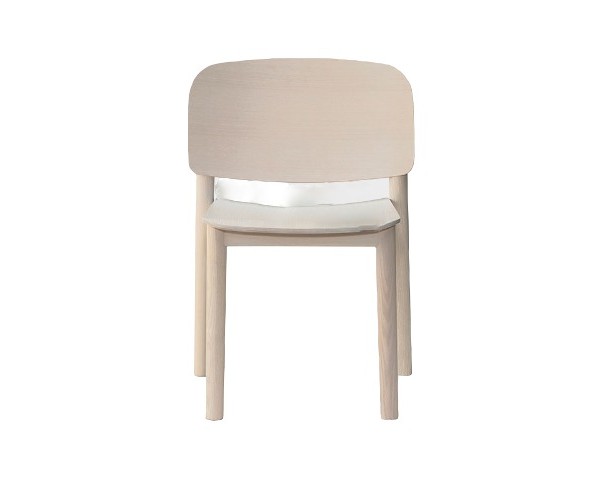 Dřevěná židle WHITE 130