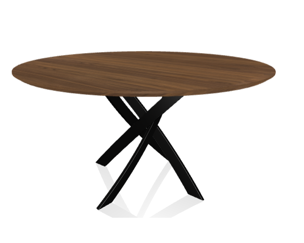 Stůl Barone s možností otočného tácu, Ø 150 cm