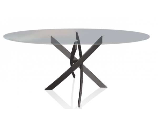 Stůl Barone oválný, 180x115 cm