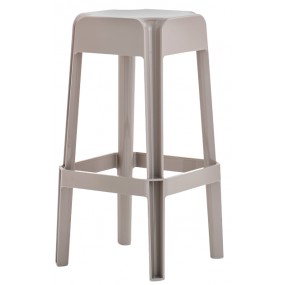 High bar stool RUBIK 580 DS - light brown