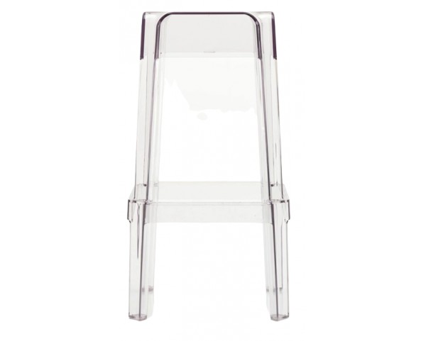 Vysoká barová židle RUBIK 580 DS - transparentní