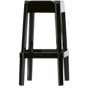 Vysoká barová stolička RUBIK 580 DS - čierna