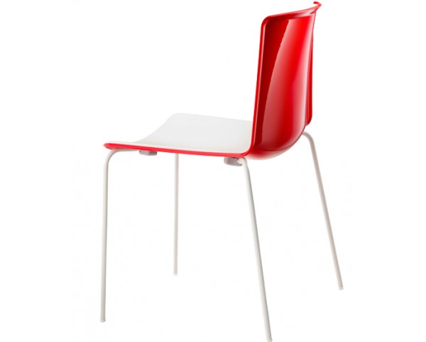 Židle TWEET 890 bicolour DS - bílo-červená