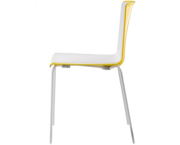 Židle TWEET 890 bicolour DS - bílo-žlutá