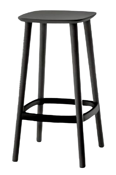 Levně PEDRALI - Barová židle BABILA 2702 DS- černá