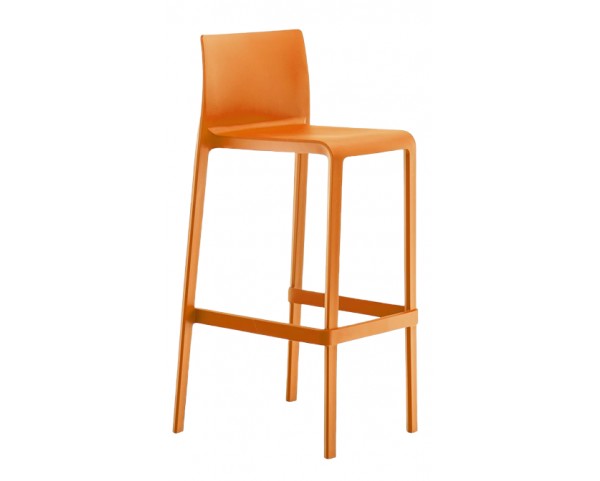 High bar stool VOLT 678 DS - orange