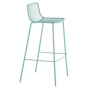 High bar stool NOLITA 3658 DS - blue
