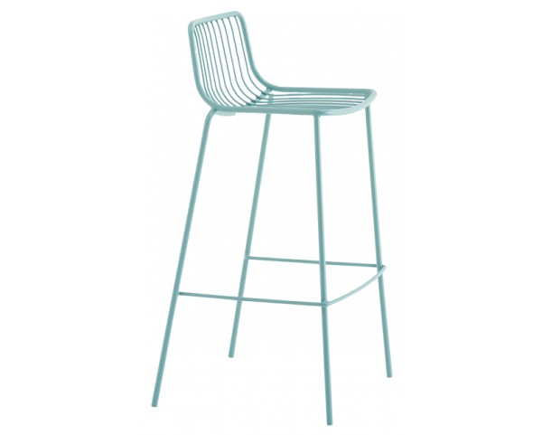 Vysoká barová židle NOLITA 3658 DS - modrá