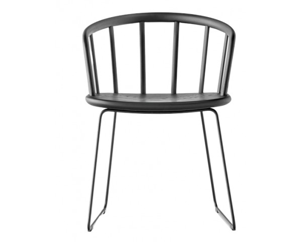Židle s područkami NYM 2855 DS - černá